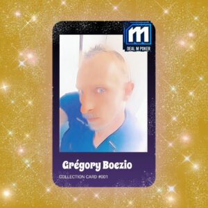 Grégory Boezio carte UNIQUE