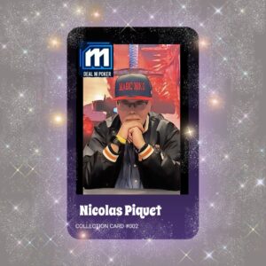 Nicolas Piquet carte RARE