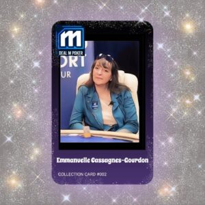 Emmanuelle Cassagnes-Gourdon carte RARE